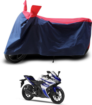 PAGORA Two Wheeler Cover for Yamaha(YZF R25, Red, Black)
