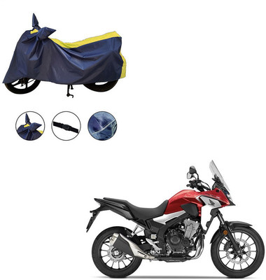 Pop Shade Two Wheeler Cover for Honda(Yellow)
