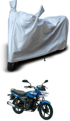 PAGORA Two Wheeler Cover for Bajaj(Platina 100 DTS-i, Silver)