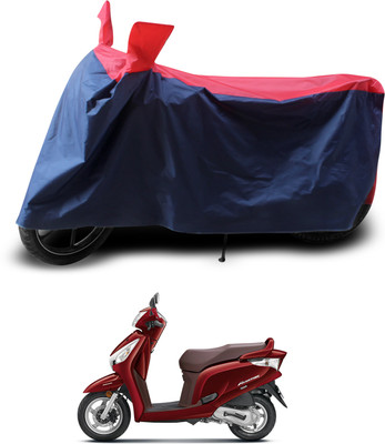 PAGORA Two Wheeler Cover for Honda(Aviator, Red, Black)