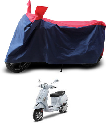 PAGORA Two Wheeler Cover for Piaggio(Vespa SXL, Red, Black)