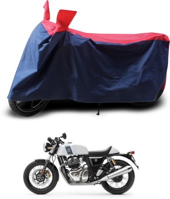 PAGORA Two Wheeler Cover for Royal Enfield(Continental GT, Red, Black)