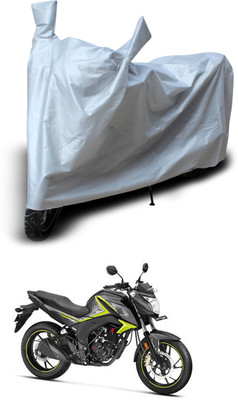 PAGORA Two Wheeler Cover for Honda(CB Hornet 160, Silver)