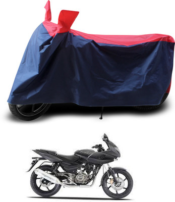 PAGORA Two Wheeler Cover for Bajaj(Pulsar 220 DTS-i, Red, Black)