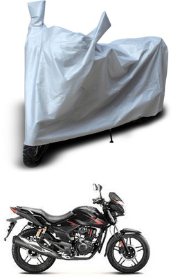 PAGORA Two Wheeler Cover for Hero(CBZ Extreme, Silver)