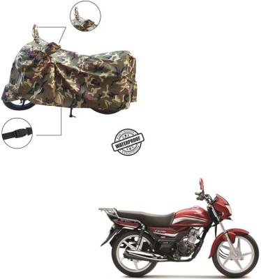 Home Ark Waterproof Two Wheeler Cover for Honda(CD 110 Dream, Multicolor)