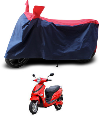 PAGORA Two Wheeler Cover for Hero(Electric Photon, Red, Black)
