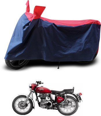 PAGORA Two Wheeler Cover for Royal Enfield(Electra 4S, Red, Black)
