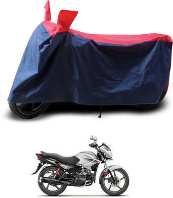 PAGORA Two Wheeler Cover for Hero(Glamour FI, Red, Black)