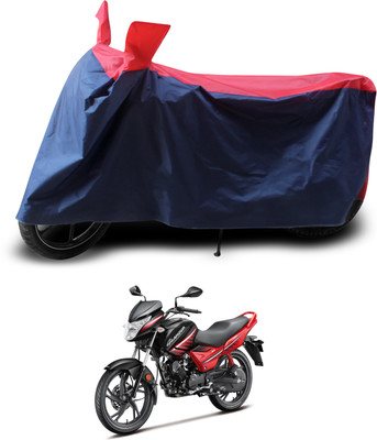 PAGORA Two Wheeler Cover for Hero(Glamour i3s, Red, Black)