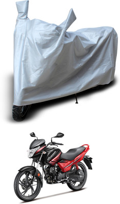 PAGORA Two Wheeler Cover for Hero(Glamour i3s, Silver)