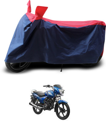 PAGORA Two Wheeler Cover for TVS(Star City Plus, Red, Black)