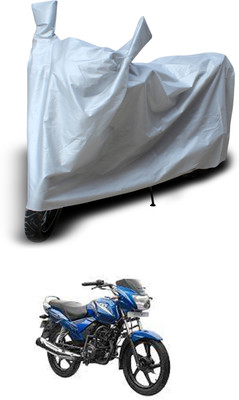 PAGORA Two Wheeler Cover for TVS(Star City Plus, Silver)