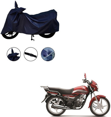 Trader's Stop Two Wheeler Cover for Honda(CD 110 Dream, Blue)