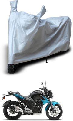 PAGORA Two Wheeler Cover for Yamaha(FZ-S, Silver)