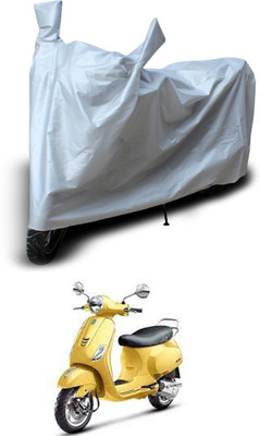 PAGORA Two Wheeler Cover for Piaggio(Vespa VXL 125, Silver)