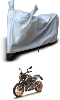 PAGORA Two Wheeler Cover for KTM(Duke 200, Silver)