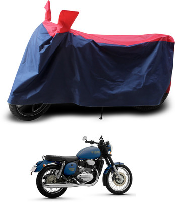 PAGORA Waterproof Two Wheeler Cover for JAWA(Forty Two, Red, Black)