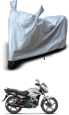 PAGORA Two Wheeler Cover for Hero(Glamour FI, Silver)