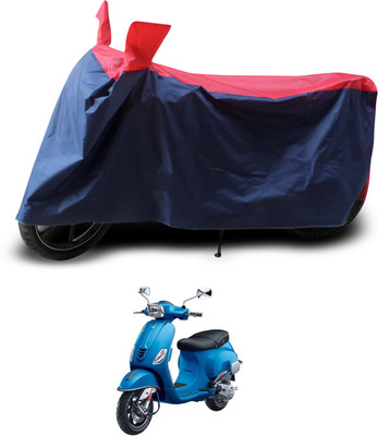 PAGORA Two Wheeler Cover for Piaggio(Vespa VXL, Red, Black)