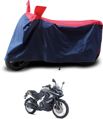 PAGORA Two Wheeler Cover for Bajaj(Pulsar RS 200, Red, Black)