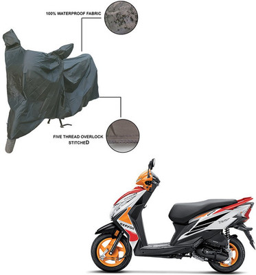 Pop Shade Two Wheeler Cover for Honda(Grey)
