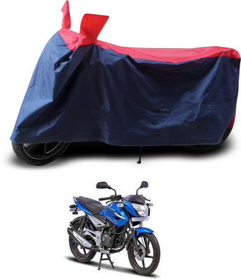 PAGORA Two Wheeler Cover for Bajaj(XCD 125cc, Red, Black)