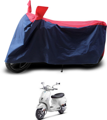 PAGORA Two Wheeler Cover for Piaggio(Vespa SXL 150, Red, Black)