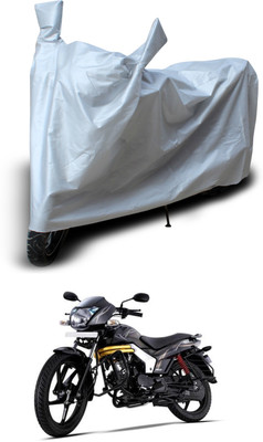 PAGORA Two Wheeler Cover for Mahindra(Centuro, Silver)