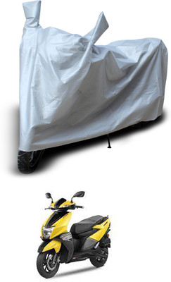 PAGORA Two Wheeler Cover for TVS(Scooty, Silver)