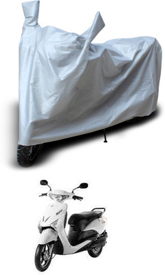 PAGORA Two Wheeler Cover for Indus(Yo Xplor, Silver)