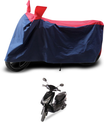 PAGORA Two Wheeler Cover for Ampere(E Lite, Red, Black)