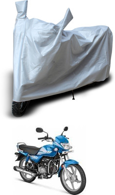 PAGORA Two Wheeler Cover for Hero(HF Deluxe, Silver)