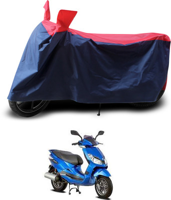 PAGORA Two Wheeler Cover for Bajaj(Blade 125, Red, Black)