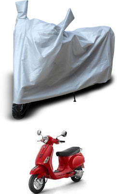 PAGORA Two Wheeler Cover for Piaggio(Vespa LX, Silver)