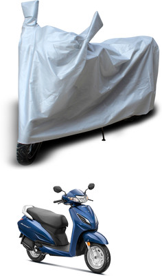 PAGORA Two Wheeler Cover for Honda(Activa, Silver)