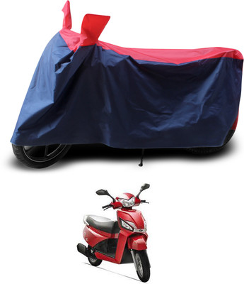 PAGORA Two Wheeler Cover for Mahindra(Gusto, Red, Black)