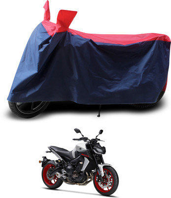 PAGORA Two Wheeler Cover for Yamaha(MT 9, Red, Black)