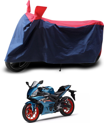 PAGORA Two Wheeler Cover for Yamaha(YZF R3, Red, Black)