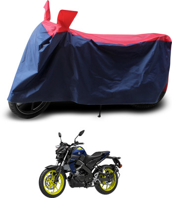 PAGORA Two Wheeler Cover for Yamaha(MT-15, Red, Black)