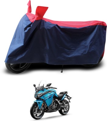 PAGORA Two Wheeler Cover for CFMoto(650GT, Red, Black)