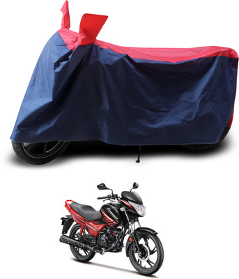 PAGORA Two Wheeler Cover for Hero(Glamour Programmed FI, Red, Black)