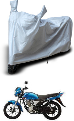 GOSHIV-car and bike accessories Two Wheeler Cover for Yamaha(Saluto RX, Silver)