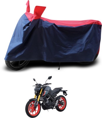 GOSHIV-car and bike accessories Two Wheeler Cover for Yamaha(MT 15, Red, Black)