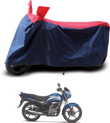 PAGORA Two Wheeler Cover for Hero(MotoCorp Super Splendor, Red, Black)