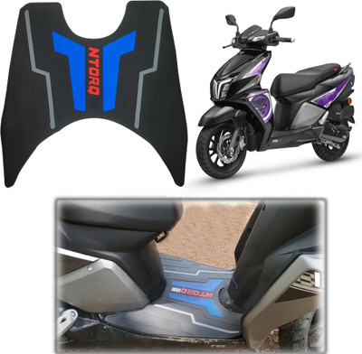 Znee Smart ZS-NT-P8T TVS NTORQ-125 FOOTMAT/FLOORMAT/SCOOTY MAT (Washable Mats) TVS Ntorq 125 Two Wheeler Mat