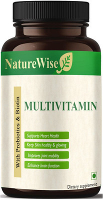 Naturewise Multivit Daily, Multivitamin For Men and Women, For Immunity Pro(60 Capsules)