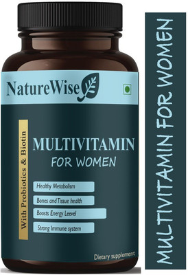 Naturewise Immunity Multivitamins With Probiotics For Women Ultra(60 Capsules)