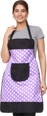 JMI Cotton Chef's Apron - Free Size(Purple, Single Piece)