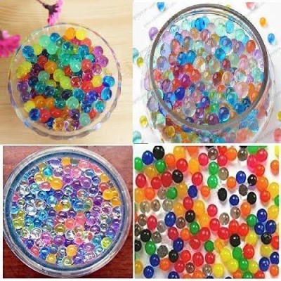 imtion 2 in 1 ( 4000 Pcs Water Ball + 10 Pcs Water Growing Animal ) Magic Cristal Decorate Ball Flower Port Decorative Water Jelly for ,Decoration Water Beads Ball Water Ball for Kids Playing